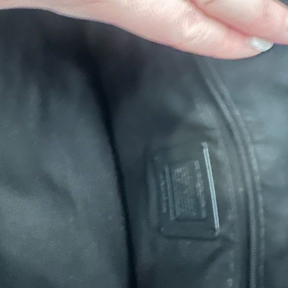 Coach Dark Brown an Wallet Bag with Gold Accents - Picture 2 of 3